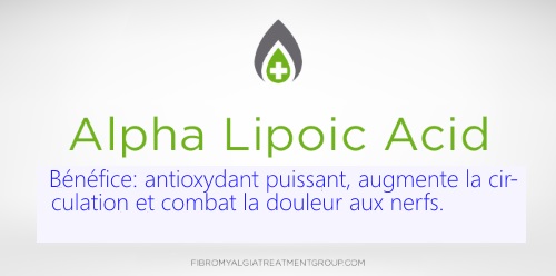 alpha lipoic acid is a powerful antioxidant that boosts circulation and fights nerve pain.